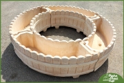 Cassetta Curva diam. cm. 120x32 h. 349,00€